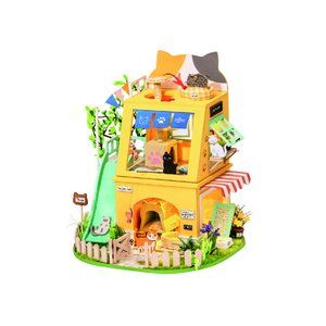 Rolife Cat House DIY Miniature House Kit